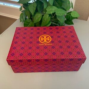 Tory Burch Shoe Box includes Tissue Paper & Dust Bag